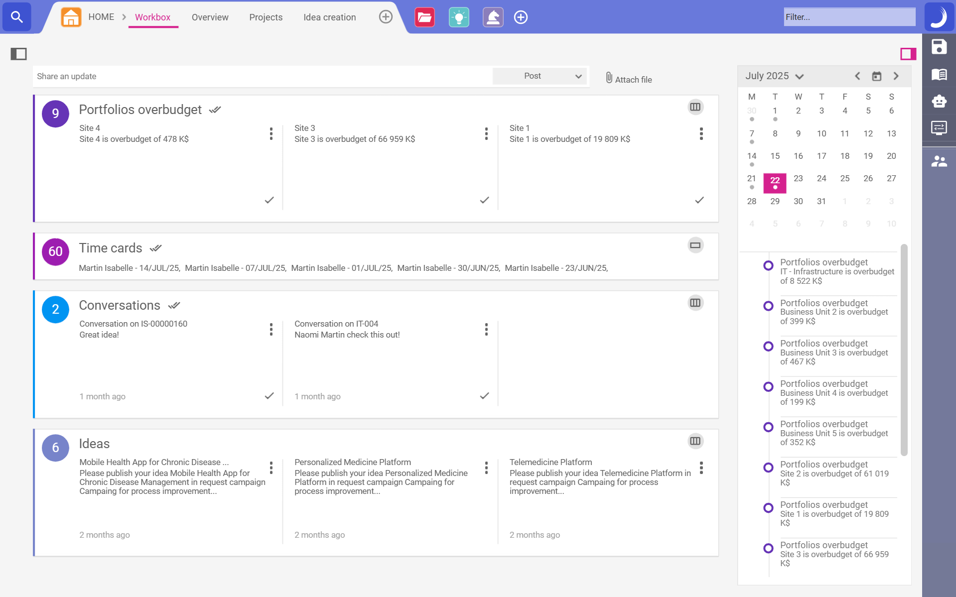 Workbox Screenshot