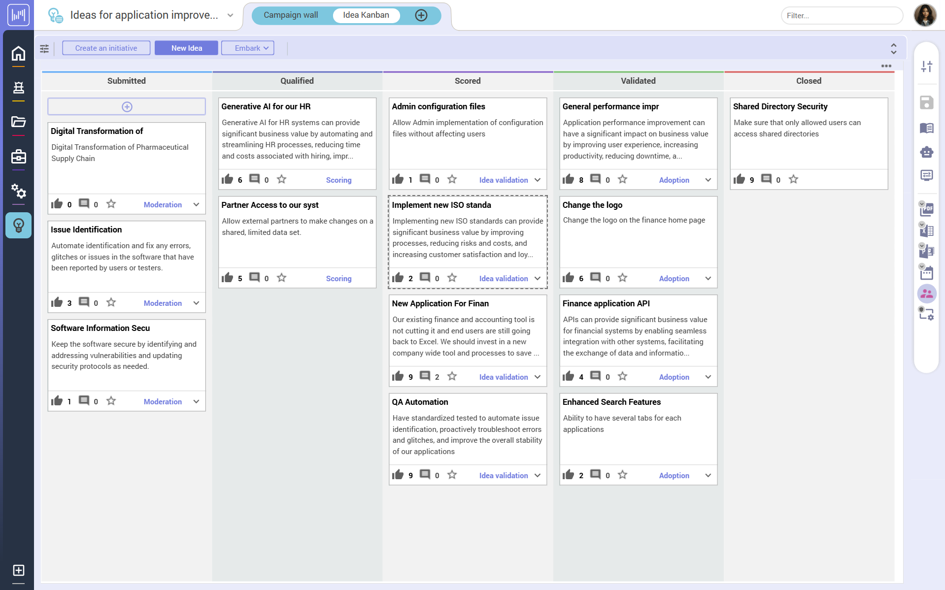 Collaborative Ideation Screenshot