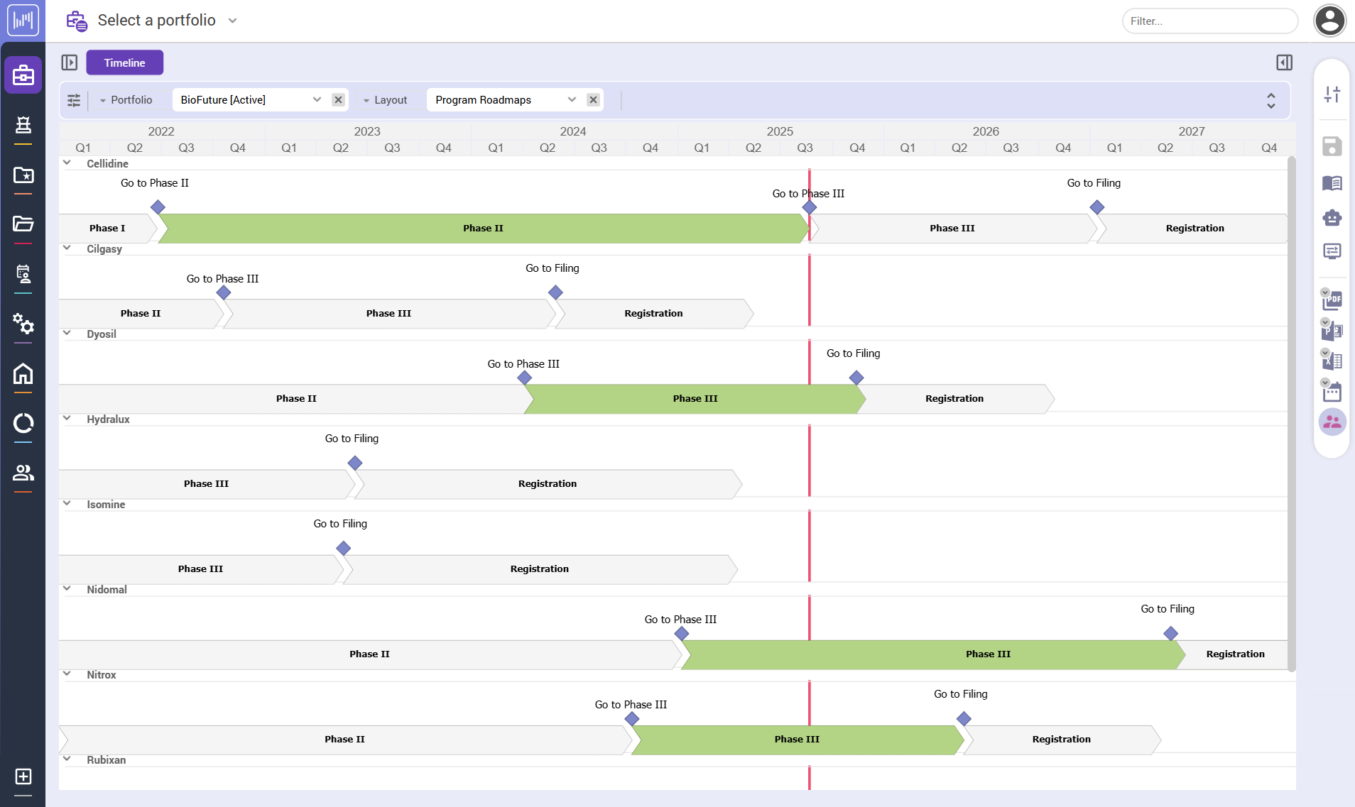 Roadmap Screenshot