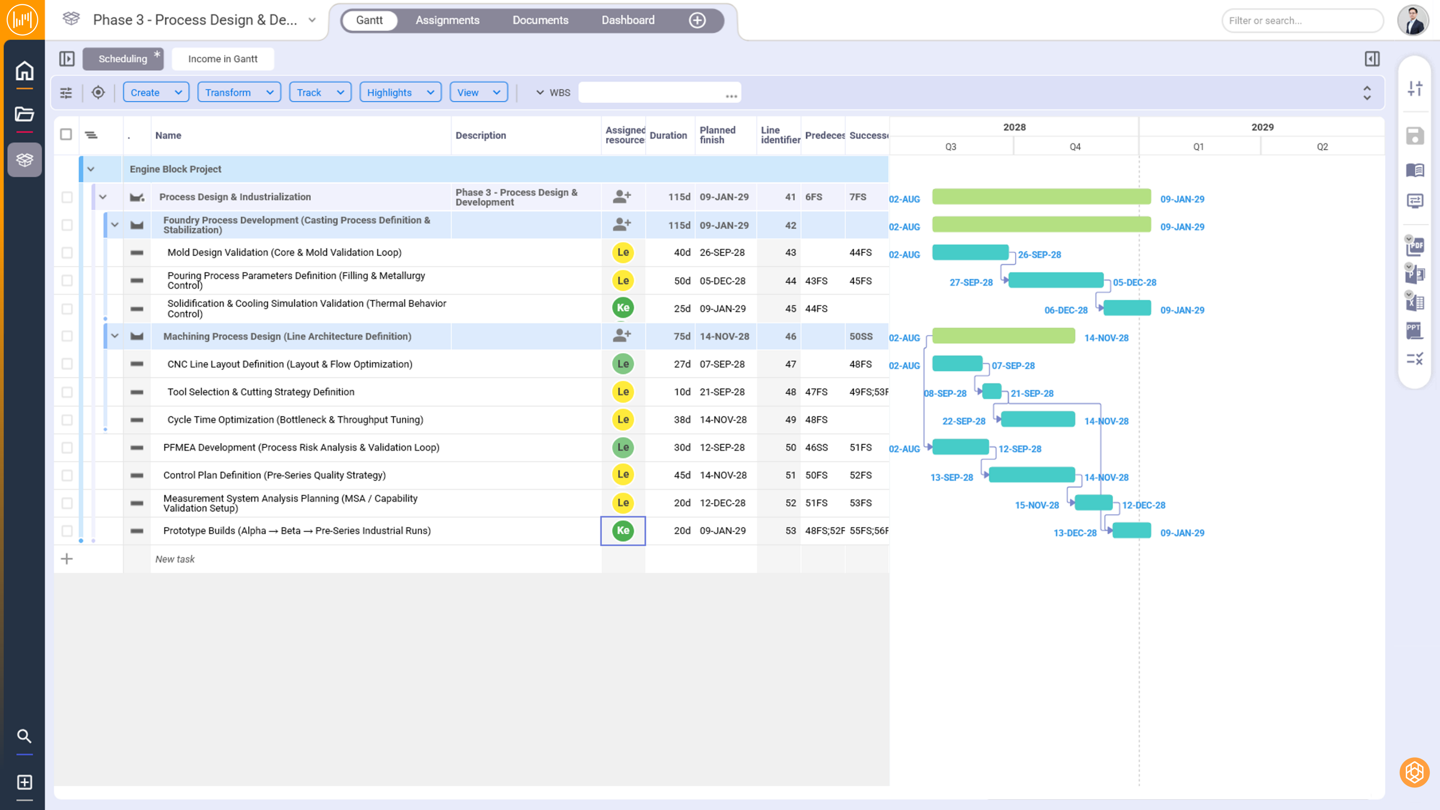 Screenshot text: Align engineering deliverables, field execution, and Advanced Work Packaging