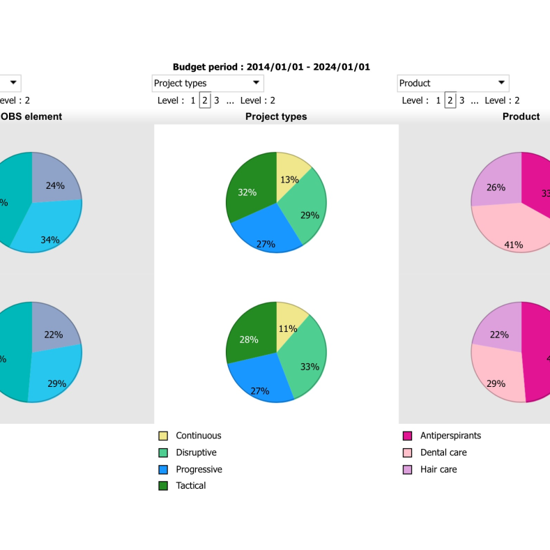 Live demo Project Selection & Portfolio Optimization - Bucket Management