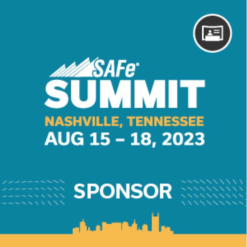 SAFe Summit 2023 Sponsor