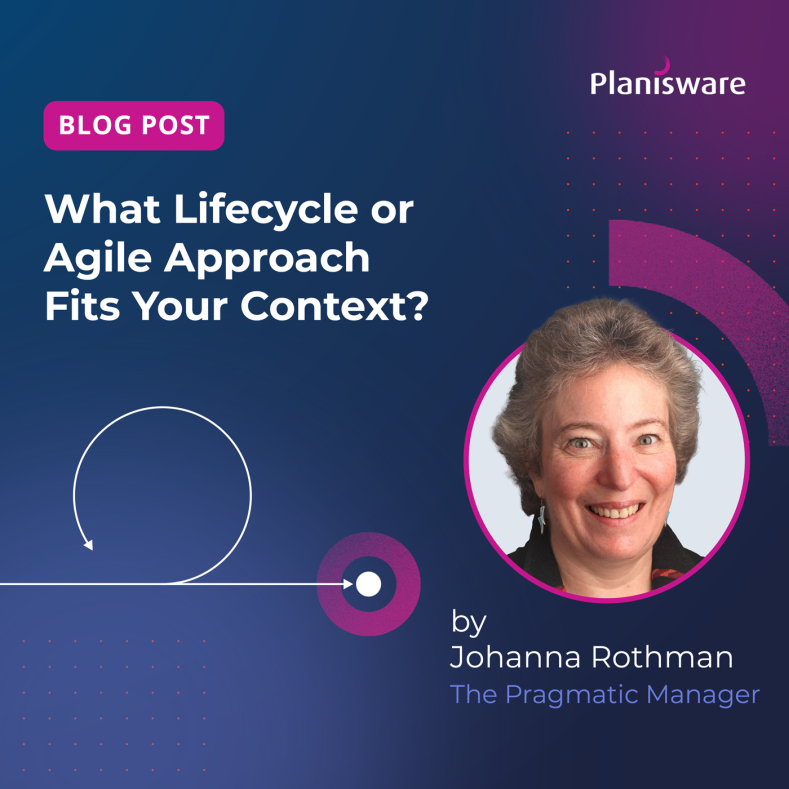 What Lifecycle or Agile Approach Fits Your Context?