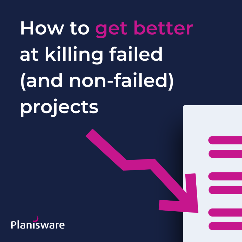 How to get better at killing failed (and non-failed) projects