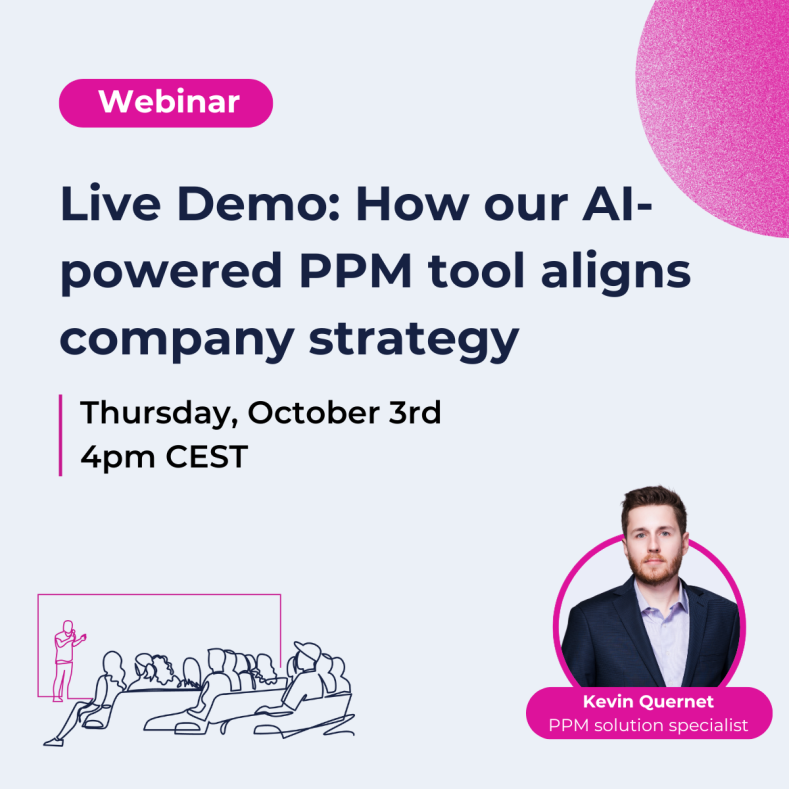 Live Demo: How our AI-powered PPM tool aligns company strategy