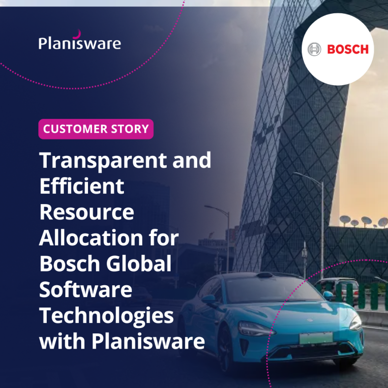 Transparent and Efficient Resource Allocation for Bosch Global Software Technologies with Planisware