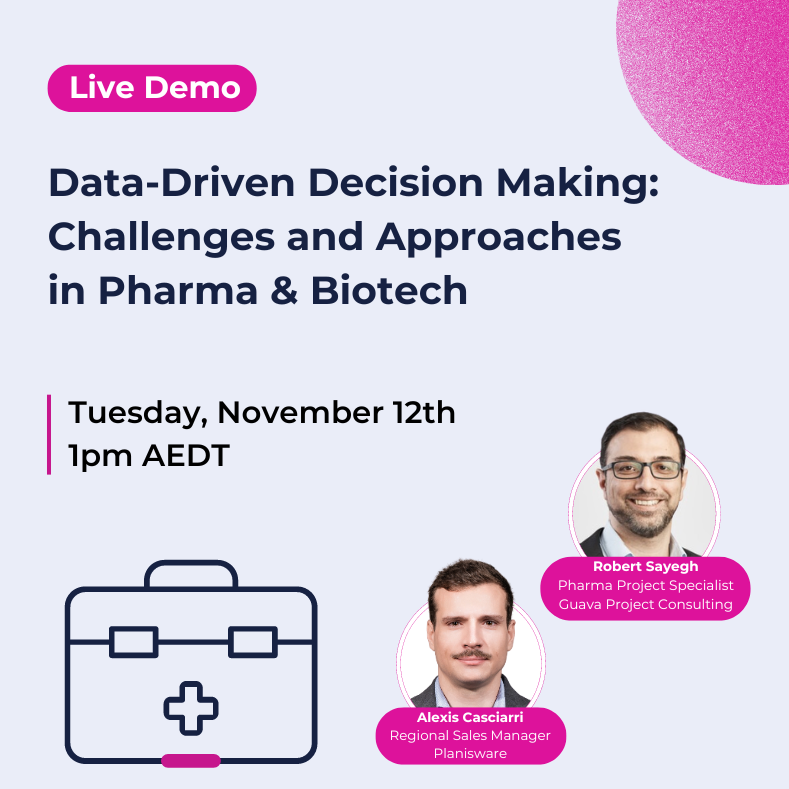 Data-Driven Decision Making Challenges and Approaches in Pharma & Biotech 