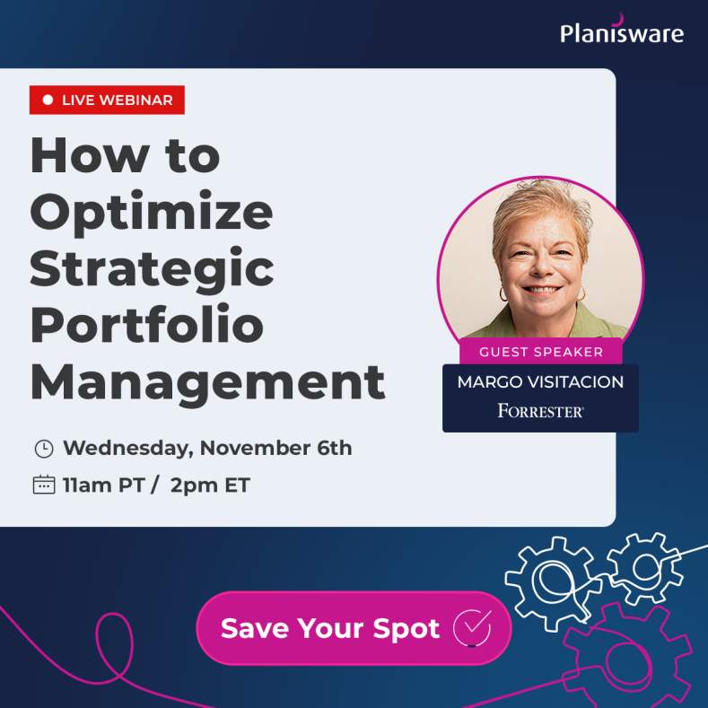 How to Optimize Strategic Portfolio Management Webinar Thumbnail