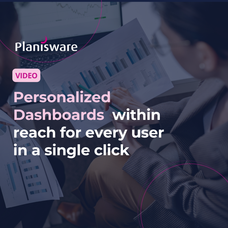 Personalized Dashboards Within Reach for Every User In a Single Click
