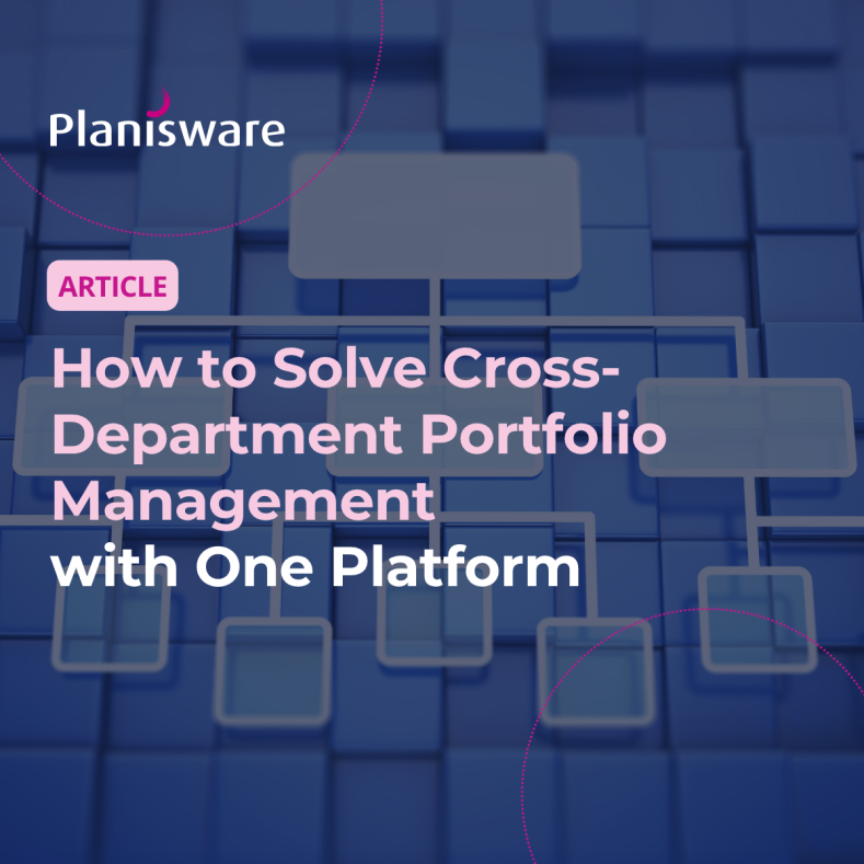 How to Solve Cross‑Department Portfolio Management with One Platform