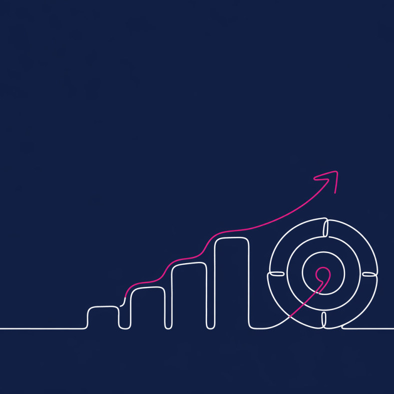 [illustration] strategic objectives, track progress using KPIs and OKRs
