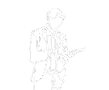 Man with tablet