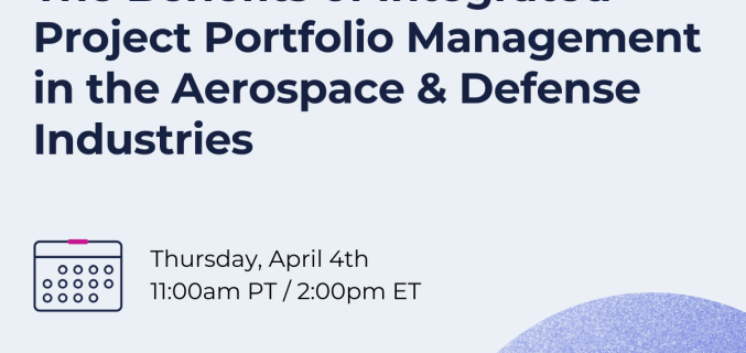 The Benefits of Integrated PPM in Aerospace & Defense