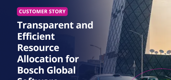 Transparent and Efficient Resource Allocation for Bosch Global Software Technologies with Planisware