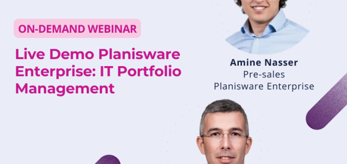 Live Demo IT portfolio Management