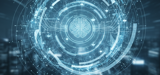 Abstract cover to illustrate Top 6 AI‑Powered Project Planning Platforms Trusted by Fortune 500s