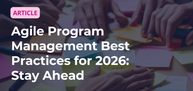 Agile Program Management Best Practices