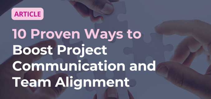 article graphic - boost project communication