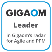 Gigaom Radar Leader for Agile and PPM 900x900