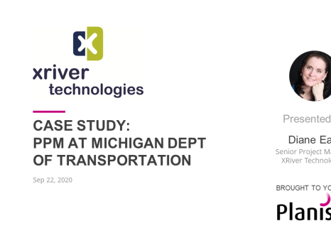 Webinar: Michigan Department of Transportation case study, presented by XRiver - Image